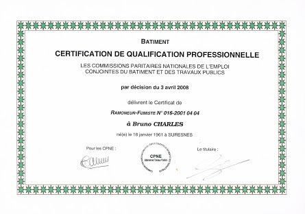 diplome ramoneur bc services